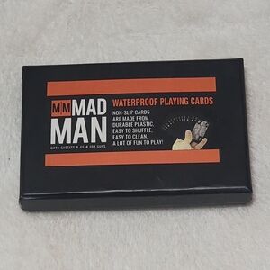Mad Man Playing Cards